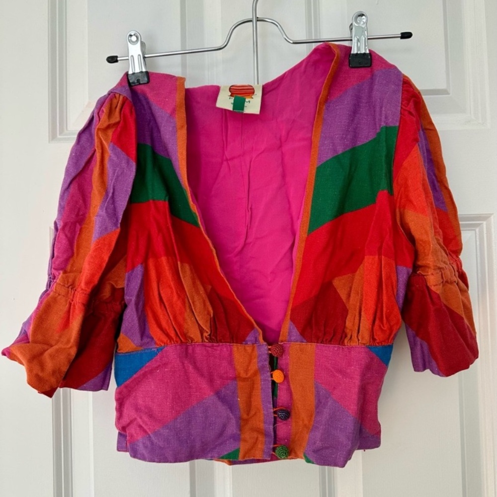 FARM Rio Crop Top NWOT